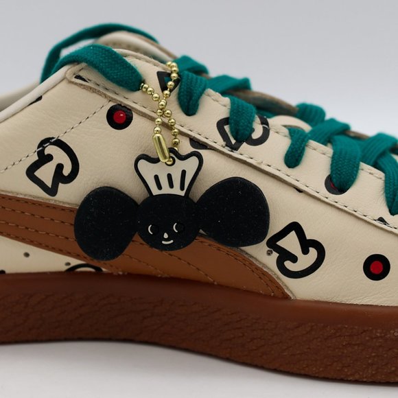 Puma x Tyakasha Clyde Leather Pizza Chef Design Sneakers Mens Size 10.5 NWT - Picture 7 of 16